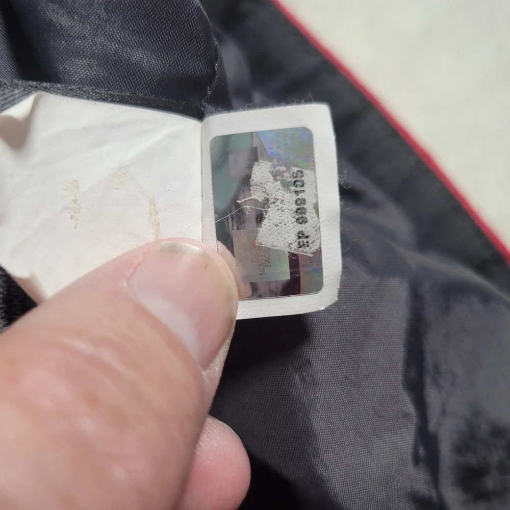 The North Face Rain Jacket Mens XL Red Gray HyVent Waterproof Hooded T495+T895 - Picture 9 of 16